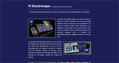 Desktop Screenshot of pielectronique.com