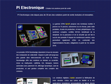 Tablet Screenshot of pielectronique.com